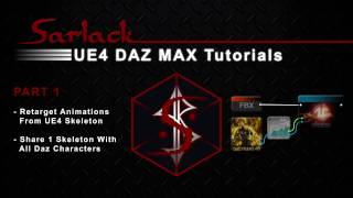 Daz3D Gen3 Characters in UE4 Retargeting and Sharing Animations from Epic Skeleton - Part 1