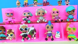 КУКЛЫ ЛОЛ СЮРПРИЗ МУЛЬТИКИ! КОНКУРС -  БЛЕСТЯЩАЯ КОРОЛЕВА КРАСОТЫ LOL SURPRISE FOR KIDS!