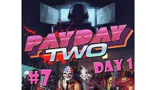 Payday 2 (#7) - Gangsterski ROZPIERDOL, czyli HOTLINE MIAMI (DAY 1)