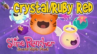 Slime Rancher Secret Styles - Crystal/Ruby Red Pod