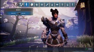 Dauntless красивый женский персонаж