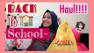 Back To School Supplies Haul 2018!!! | Indonesia |  Nada Salsabila