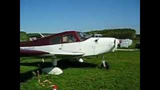 Piper PA-28 Cherokee на аэродроме близ Суховки