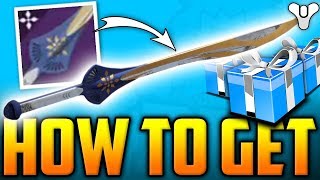 Destiny 2 - How To Get The ZAPHYR Secret Dawning Sword - The Dawning Event Hidden Reward