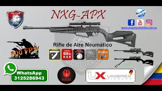 Rifle Diabolos Neumático Umarex NXG-APX Whatsapp 3213112973 AIRGUNS COLOMBIA