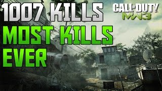 MW3: 1007 KILLS :: 20 MOABS MOST IN ONE GAME :: MOST KILLS IN COD HISTORY