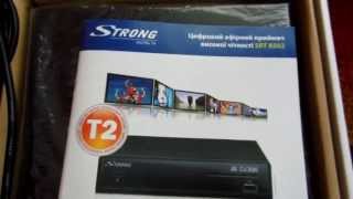 Цифровой ресивер Strong SRT 8502 DVB T-T2 (комплектация)