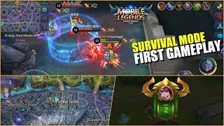 WOW! MODE SURVIVAL MOBILE LEGENDS SUDAH HADIR! SERU BANGET ANJAY BERASA MAIN PUBG