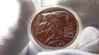 Серебряная монета Британия 2003 г.
