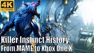 [4K] Killer Instinct History | Evolution From MAME to Xbox One X and Competition with Mortal Kombat