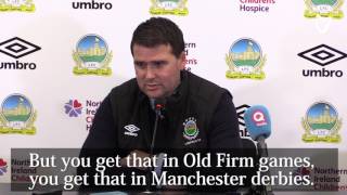 WATCH: Disturbing scenes at Windsor Park, Belfast as Celtic  beat Linfield in the first leg of Ch...