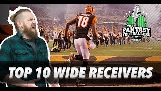 Fantasy Football 2018 - Early WR Rankings Part 1 - Ep. #538