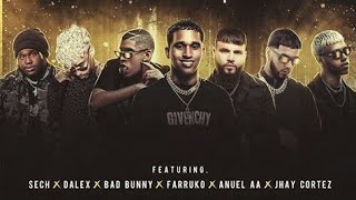 Ganga Remix. Bryant Myers Ft Anuel AA, Farruko, Sech, Dalex, Jhay Cortez. ¿Bad Bunny?