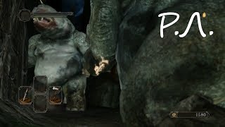 "Реакции Летсплейщиков" на Внезапное Появление Второго Тролля в Dark Souls 2