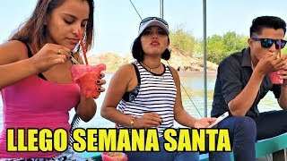 Probando Granizadas en la Playa 1/7