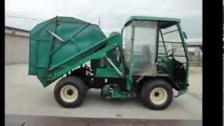 激安中古販売：緑地管理 自走式フェアウェィスイーパーTDV60　2WD マルナカ製造