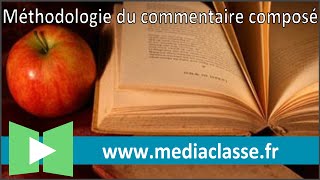 Méthodologie du commentaire composé en français (ancienne version)