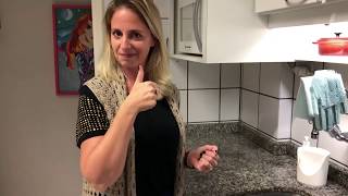 Luva para lavar louça! Novidade!