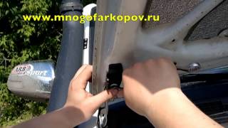 Амортизатор (упор) капота на Toyota Hilux KU-TY-HX00-00 (обзор,установка)