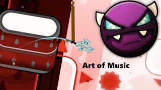 Art of Music - by BranSilver (me) Demon? [Geometry dash 2.1]