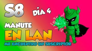 Manute en LAN Cuarto día || Me encuentro con un suscriptor || S8 League of Legends