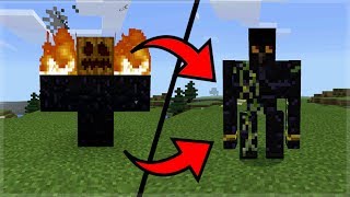 HOW TO SUMMON CUSTOM GOLEMS IN MINECRAFT POCKET EDITION (GOLEM MOD)