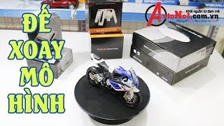 [ Review Autono1 ] | BỘ 3 ĐẾ XOAY SẢN PHẨM DÙNG PIN NĂNG LƯỢNG MẶT TRỜI.