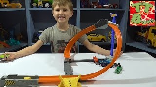 ✔ Машинки Хот Вилс. Запуск на новом треке от Игорька. Video for kids / Cars for boys / Hot Wheels ✔