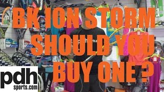 Black Knight Ion Storm squash racket review by PDHSports.com