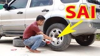 Sai lầm thường gặp khi thay lốp dự phòng mà tài già cũng có thể mắc phải | TIPCAR TV