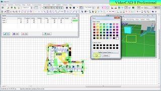 CCTV design with VideoCAD. Tools in the Graphics window. Video tutorial. Lesson 7.