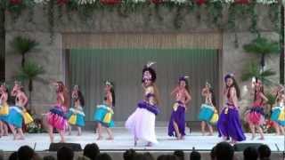 【HD】 2012/08 フラガールポリネシアンレビュー 「美しきハワイ」　⑤