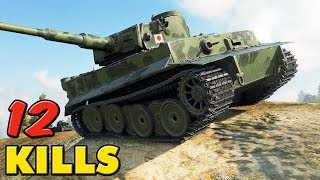 Heavy Tank No. VI - 12 Kills - 1 VS 6 - World of Tanks Gameplay