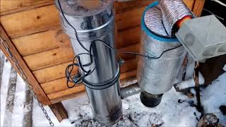 Дымогенератор для деревянной коптильни