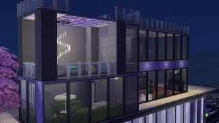 Modern Celebrity Penthouse | The Sims 4 Speed Build