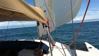 Searunner 37 - Full Video of Sailing across Harvey Bay