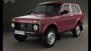 3D Model Lada Niva 4x4 21214 2012 at 3DExport.com
