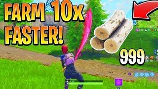 How to Turbo farm on Console! Fortnite Season 5! (New Tutorial)