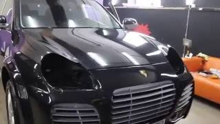 Как украсть фары с Porsche Cayenne за 5 сек