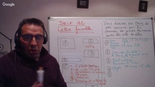 DELF B1 / B2 - LA LETTRE FORMELLE
