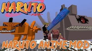 JUTSUS, SAGE MODE, SUSANOO, STORY MODE & MORE || Minecraft Naruto Anime Mod Showcase