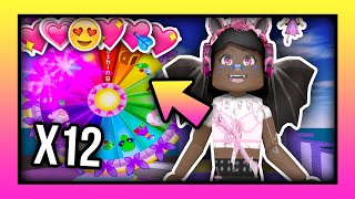 SPINNING THE WHEEL FOR 12 DAYS! ?| Royale High Roblox ?