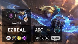 Ezreal ADC vs Kalista - KR Master Patch 9.11