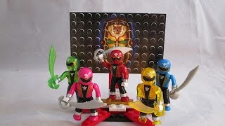 Mega Bloks Power Rangers Super Megaforce Collectible Figure Pack Review