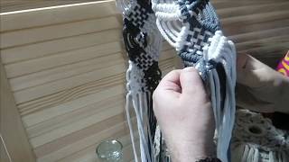 How to make Macrame wall hanging || knots || Video №1 ?❤️❤️