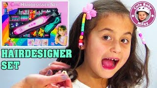 HAIRDESIGNER SET | Perlen als Haarschmuck für Miley - Kanal für Kinder