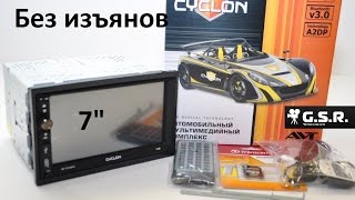Обзор магнитолы Cyclon MP-7015GPS.