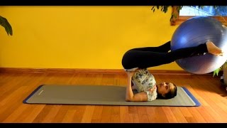 Stability Ball - Moves for Lower Body Strength with Vidya Nahar - Daily Pilates 7
