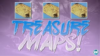 Destiny 2 ALL TREASURE MAP LOCATIONS ! How to Find Cayde's Treasure Chests !