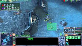 StarCraft 2 - SC645 - Test Video - TLO (T) vs Goody (T) on Xel'Naga Caverns
